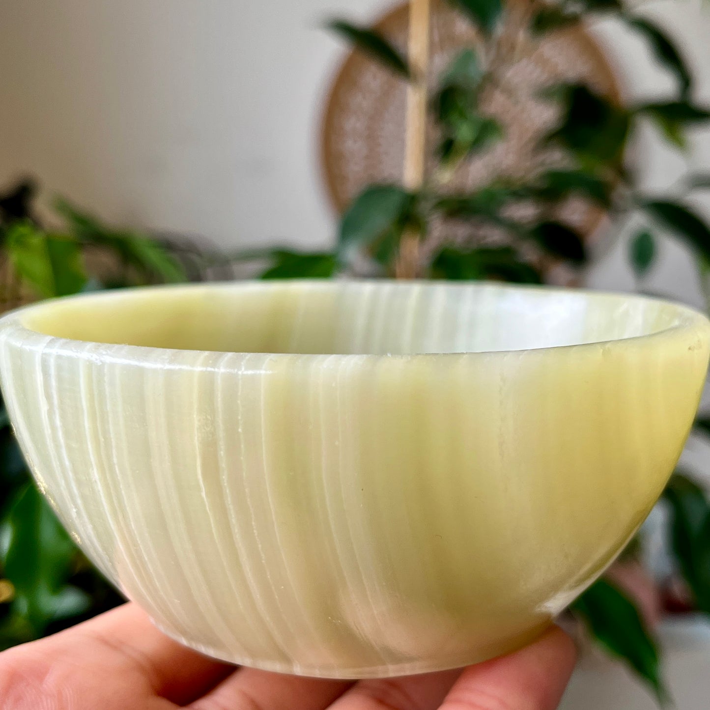 Banded Calcite Bowl 10.8cm Wide