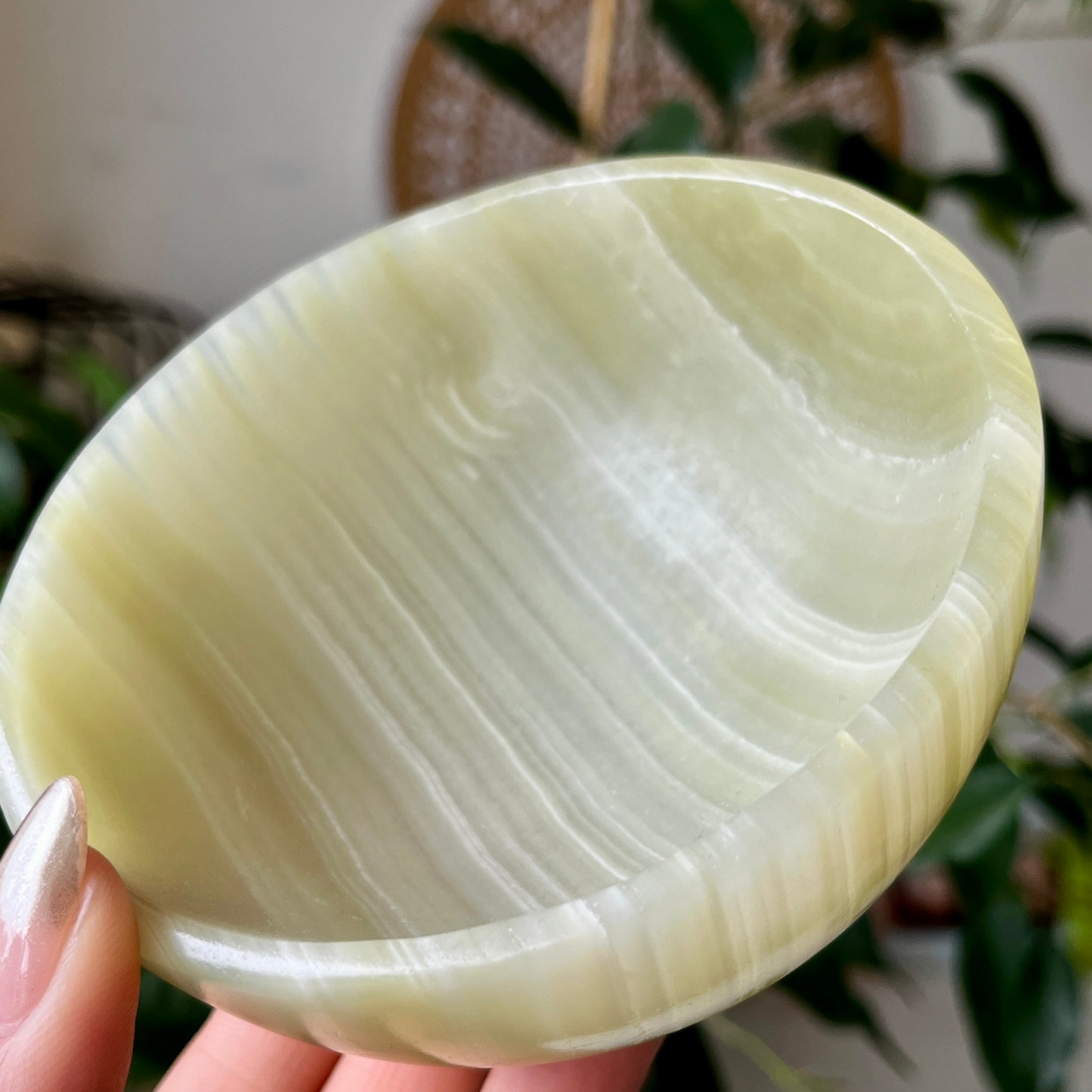 Banded Calcite Bowl 10.8cm Wide